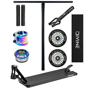 Freestyle Scooter Custom Divine Street 6" 580 mm Forget Black