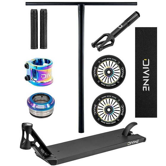 Freestyle Scooter Custom Divine Street 6" 580 mm Forget Black