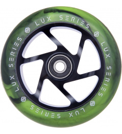 Striker Lux Scooter Wheel (110mm | Black / Green)