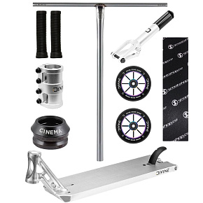 Freestyle Scooter Custom Divine Street 6" Silver Freestyle Scooter Custom Divine Street 6" Silver