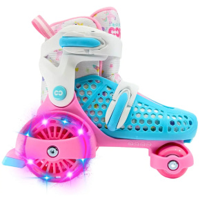 Core Newbie Nastavitelný Trekové Brusle Dětské (Růžová|26-29)