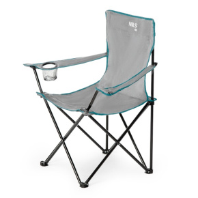 Folding chair NILS Camp NC3044 grey