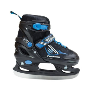 NH 7104 AND BLUE CHILDREN'S ICE SKATES NILS EXTREME
