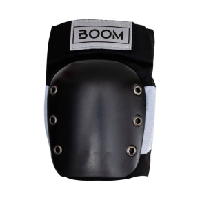 Boom Solid Knee Pads Black/Silver L