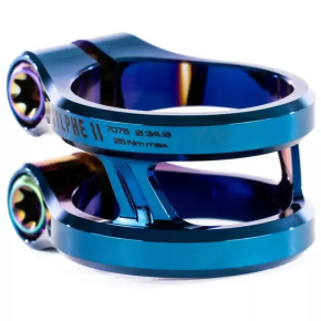 Ethic Sylphe V2 Clamp 34.9 mm Chrome Blue