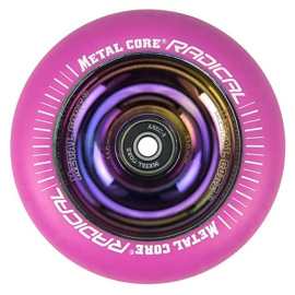 Metal Core Radical Rainbow 110 mm circle pink
