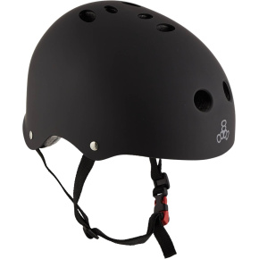 Helmet Triple Eight Certified Sweatsaver L-XL Black Rubber