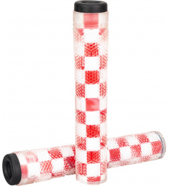 Grips Stolen Hive SuperStick Flangless Clear / Fasttimes Red
