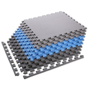Protective puzzle pad ONE FItness MP10 blue-grey