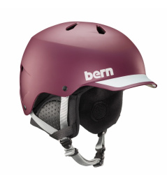 Helmet Bern Watts matte burgundy 2020/21 women's vell.M