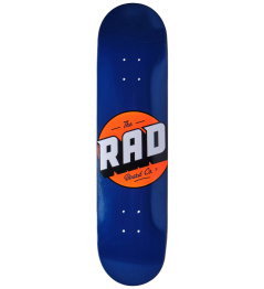 RAD Solid Logo Skate Board (8.25"|Navy)