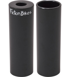 Fiction Steel Freestyle BMX Pegs (Black | 2 pieces)