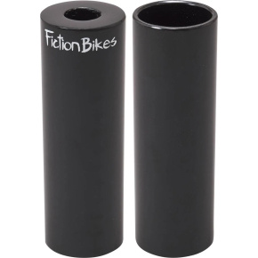 Fiction Steel Freestyle BMX Pegs (Black | 2 pieces)