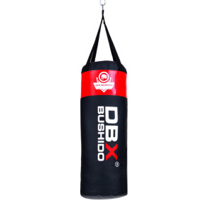 Boxing bag DBX BUSHIDO 80cm/30cm 15-20kg for children, red