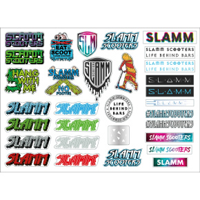Stickers Slamm A3
