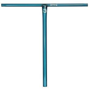 Divine T-bar Handlebars Oversize 700x610 mm Polished Teal Divine T-bar Handlebars Oversize 700x610 mm Polished Teal