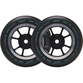 Wheels North Signal 110x30mm black 2pcs