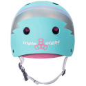 Triple Eight Certified Sweatsaver Helmet (L-XL|Teal Hologram)
