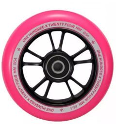 Blunt Wheel 10 Spokes 100mm Pink/Black
