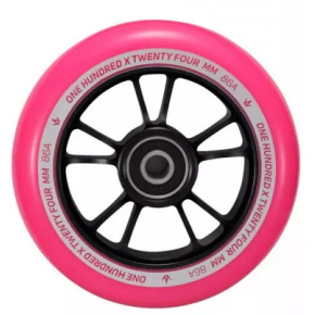 Blunt Wheel 10 Spokes 100mm Pink/Black