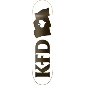 KFD Flagship Skate Board (8"|White)
