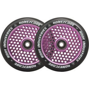 Wheels Root Industries Honeycore black 120mm 2pcs purple