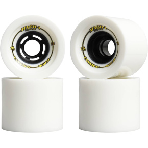 Venom MACH 1 Longboard Wheels 4-Pack (White|74A)