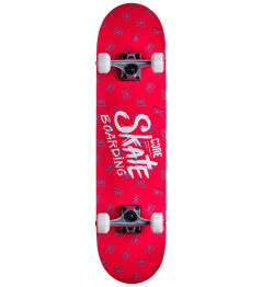 Skateboard Set Core C2 7.75 Red Scratch