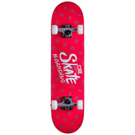 Skateboard Set Core C2 7.75 Red Scratch