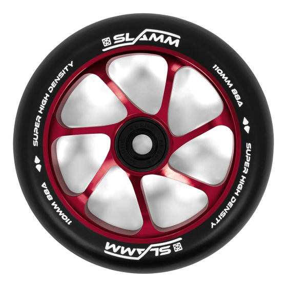 Slamm 110mm Team Wheel Black / Red