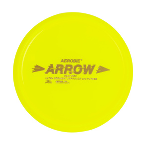 ARROW Aerobie Flying Plate yellow, disc golf