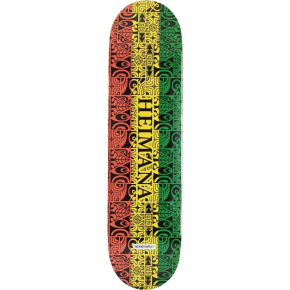 Heart Supply Heiman Reynolds Pro Skate Board (8.25"|Tribal Rasta)