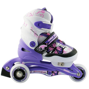Roller skates NILS EXTREME NJ 9128 A Purple