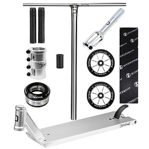 Freestyle Scooter Custom Divine Street 6" 560 mm Silver