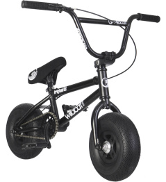 Wildcat Venom 2A Mini BMX Bike (Black/Silver|with Brake)