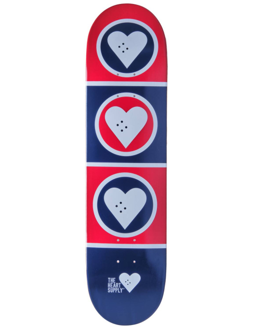 Heart Supply Squad Skate Board (8"|Red)