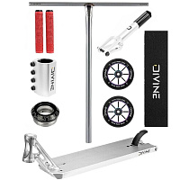 Freestyle Scooter Custom Divine Street 6" Silver