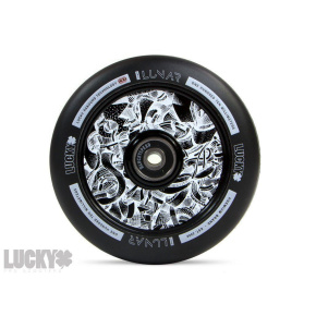 Wheel Lucky Lunar 110mm Black / White