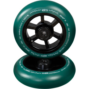 North Signal V2 115x30mm Black/Forest Pu wheels