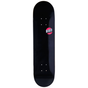 RAD Blank Logo Skate Board (7.75"|Black)