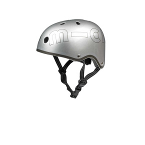 Micro Metalic Silver M Helmet (53-57cm)