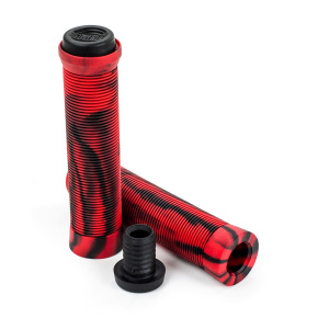 Slamm Pro Swirl Bar Grips - Red