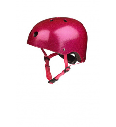 Micro Pink Glitter Helmet