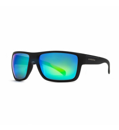 Horsefeathers Zenith glasses - matt black / mirror green 2021