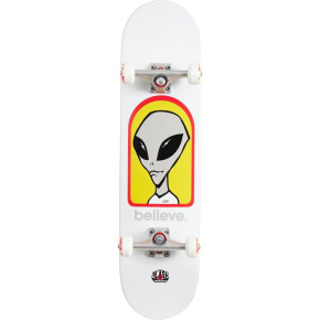Alien Workshop Believe Skateboard Set (8"|White)
