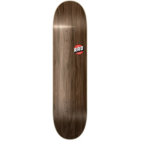 RAD Blank Logo Skate Board (8.25"|Vintage Maple)