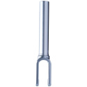 North Nada Zero Offset 24mm Freestyle Scooter Fork (24mm|Matte Silver)