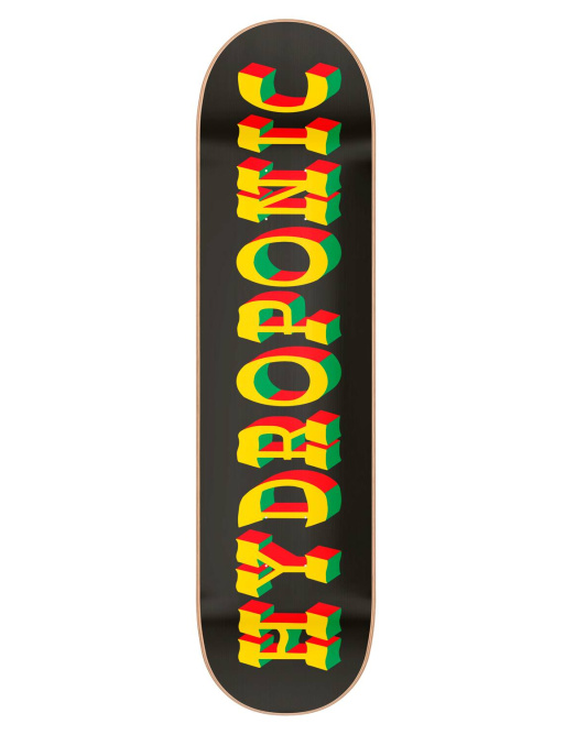 Hydroponic West Skate Board (8.125"|Black-rasta)