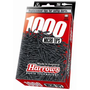 Harrows Harrows Micro soft 2ba 1000pcs box black