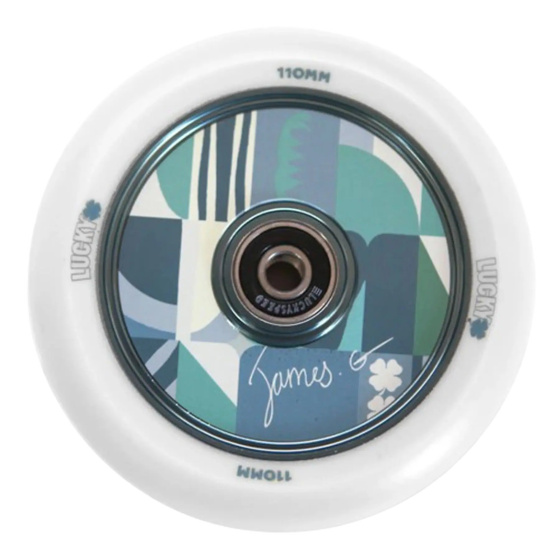 Lucky Lunar 110mm James Gelatly Signature Scooter Wheel (110mm|Yellow)